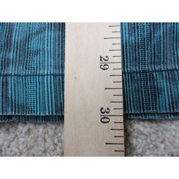 Columbia Shirt Men Large Blue Floral All Over Print Hawaiian Cotton Button Up - Picture 10 of 11